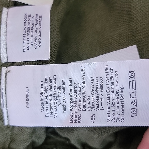 MADEWELL Pull On Elastic Waist Shorts/ S. - Picture 6 of 7